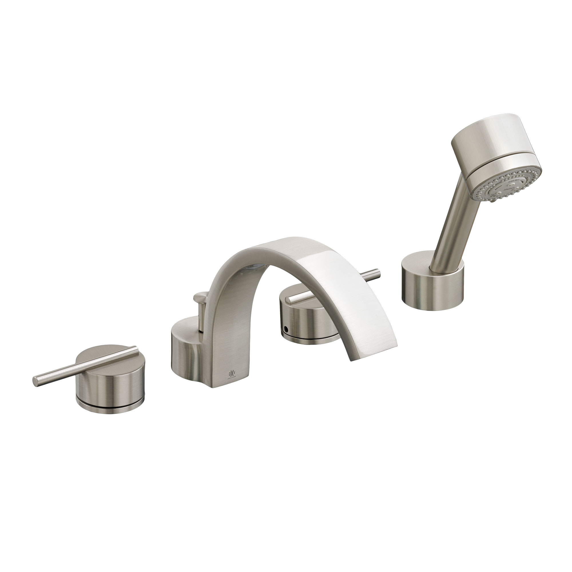 Deck Mount Bathtub Faucet With Hand Shower